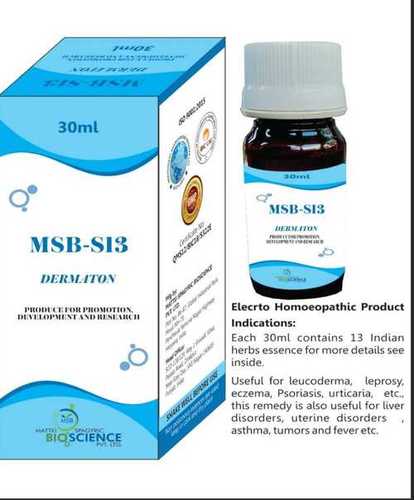 Liquid Msb S13 Dermaton Electrohomepathic Skin Drops