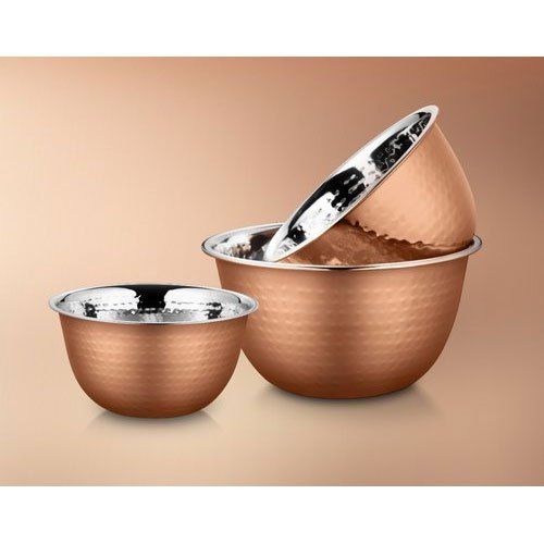 24 Cm Ss Deep Mixing Bowl Set