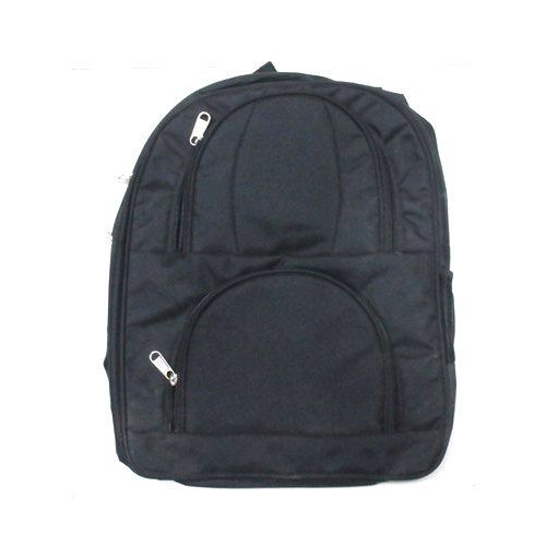 Black Polyester School Bag