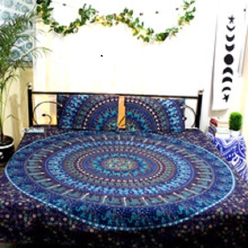 Blue Colored Duvet Cover