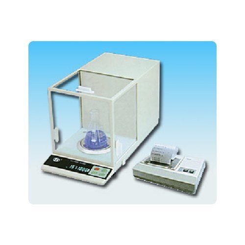 White Digital Motorized Analytical Balance