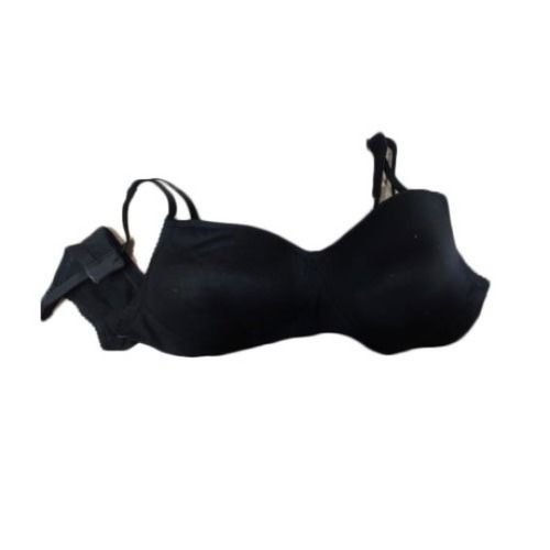 Ladies Black Padded Bra - Cotton, Size 30-40 | Padded, Underwired, Longer Utility Life, Normal Hand Wash