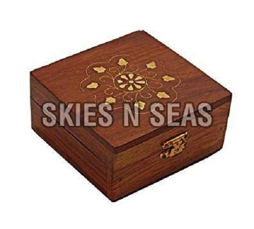 Polished Perfect Shape Wooden Jewelry Box