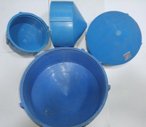 Pvc Casing Endcap Threaded Bottom Cap Conical Cone