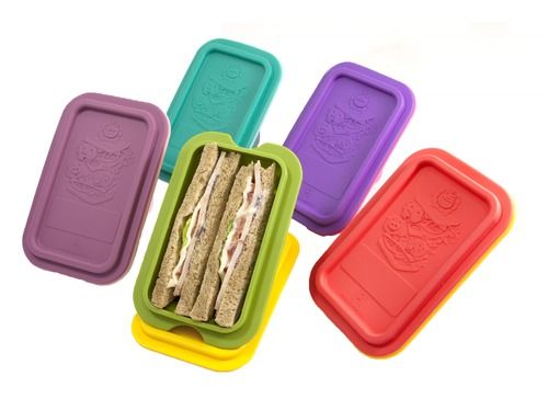 All Square Shape Plastic Sandwich Container