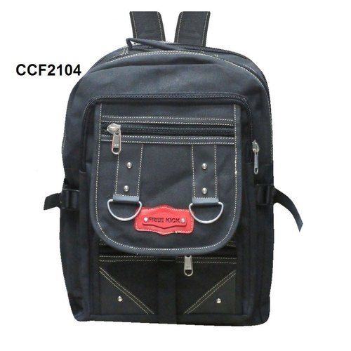 Zipper Polyester School Backpack