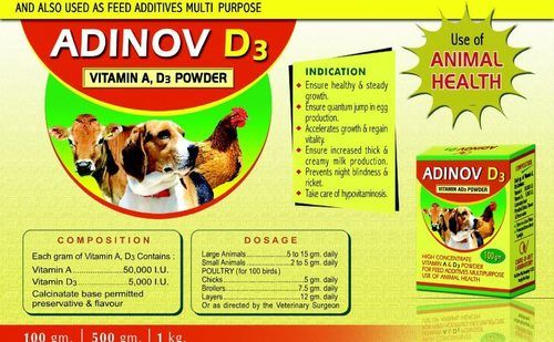 Adinov D3 Vitamin A Powder