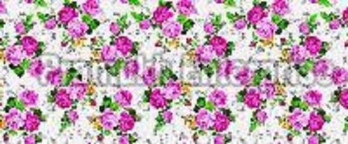 Flower Printed Textile Fabric