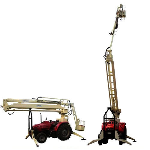 Painted Steel Tractor Mounted Aerial Access Platforms