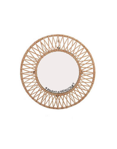 Round Shape Fancy Plastic Mirror