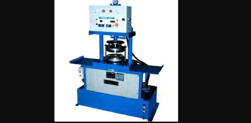 Blue Single Die Paper Plate Making Machine