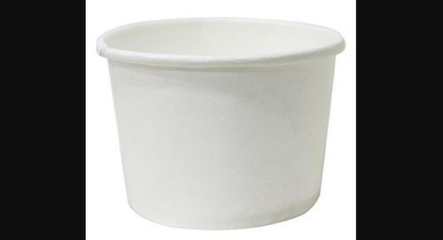 Plain White Disposable Paper Cup