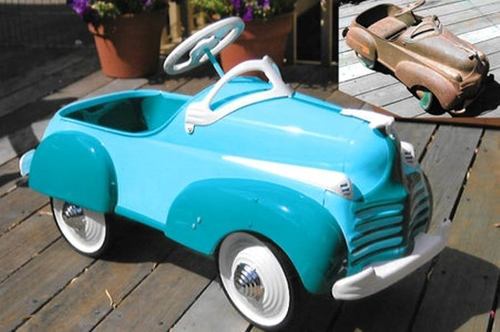 Different Antique Vintage Toy Cars For Decoration