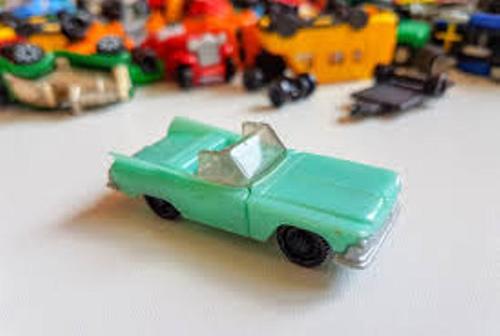 Different Antique Vintage Toy Cars For Decoration