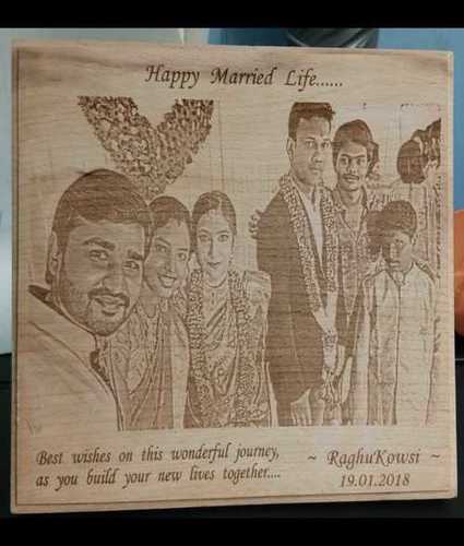 Engraved Wooden Photo Frames