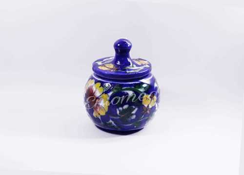 Blue (Can Be Customised) Fine Finishing Pickle Container