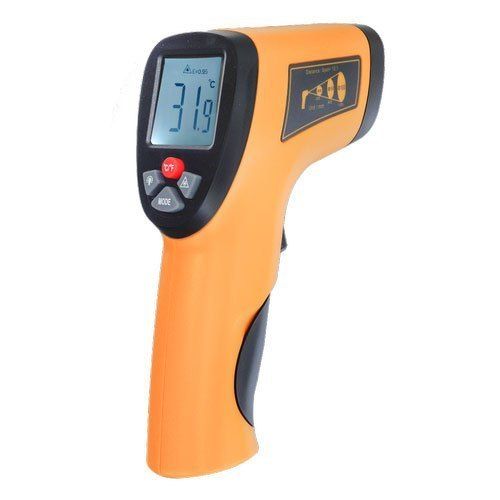 Handheld Digital Infrared Thermometer - Adjustable Emissivity, 100% Accuracy, Easy To Use , High Precision for Clinical Applications