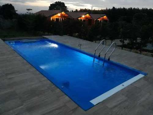 Blue Pre Fabricated Smart Swimming Pools