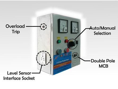 Automatic Borewell Pump Starter Base Material: Metal Base