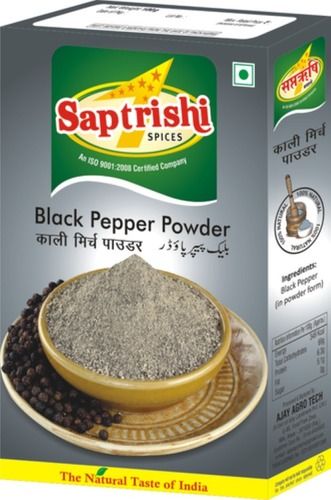 Black Color Pepper Powder
