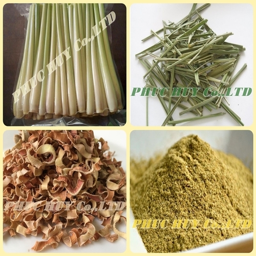  सिम्बोपोगोन साइट्रेटस फ्रेश लेमनग्रास और पाउडर