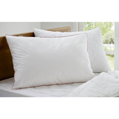 Rectangle Hospital White Cotton Pillows