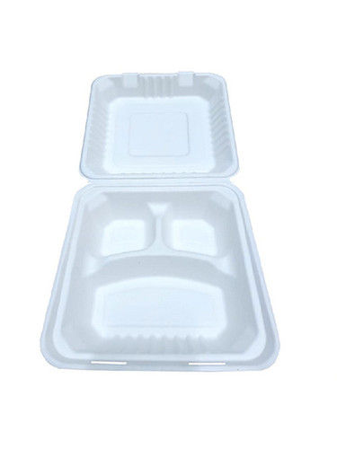 3 Compartment Clamshell Trays