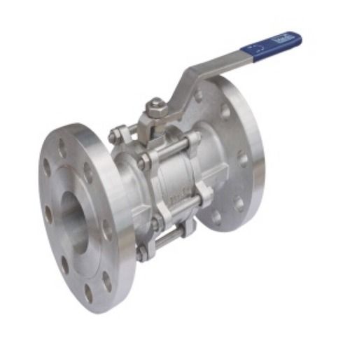 Cs Flanged Ball Valve Three Piece Application: Industrial