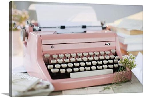 Decorative Vintage Old Antique Typewriter - Feature: Good Working Condition