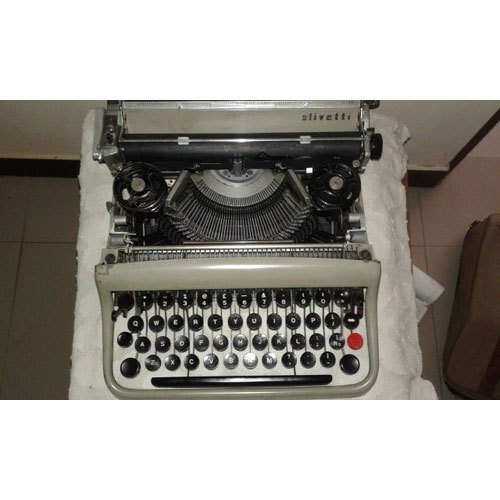 Antique Typewriter - Metal Decorative Vintage Design in Good Working Condition | Perfect for Home or Office Decoration Art & Collectible