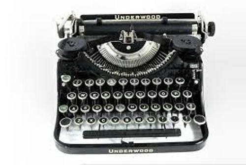 Antique Typewriter - Metal Construction Vintage Decorative Piece in Good Working Condition | Ideal for Home or Office Decoration Art & Collectible