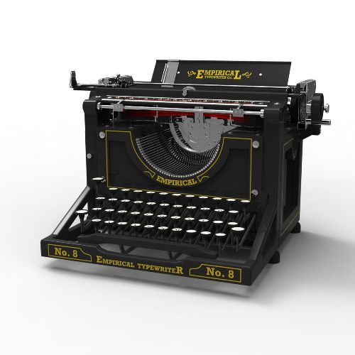 Antique Typewriter - Metal Build Vintage Aesthetic | Good Working Condition Ideal for Home or Office Decoration Art & Collectible