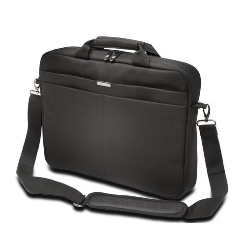 Black Double Zipper Office Executive Bag