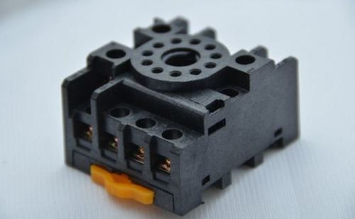 Black Pf113A-E Electric Relay Sockets