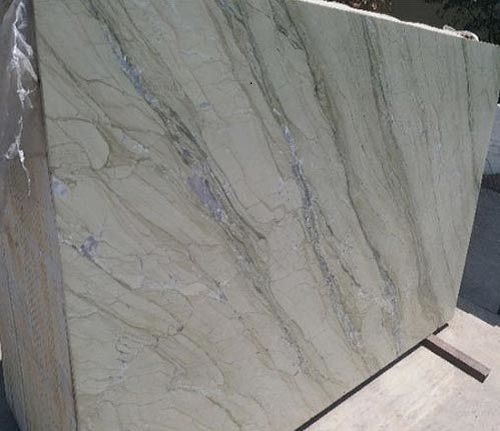 White Polished Katni Marble Slab