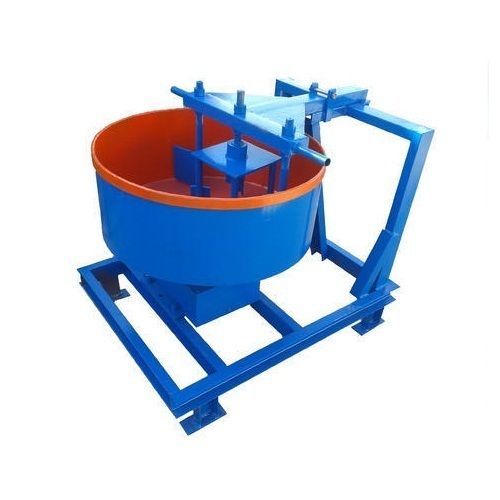 Blue Concrete Pan Mixer