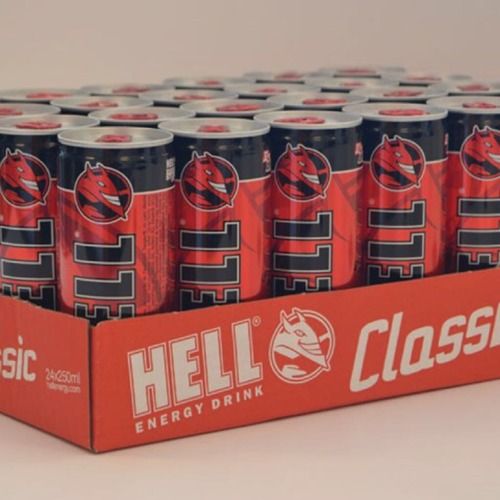 Classic Hell Energy Drink Packaging: Can (Tinned)