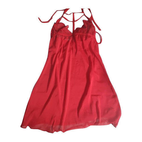 Red Babydoll Night Dress