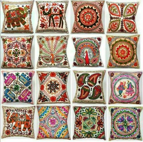 Appealing Look Embroidered Cushions Covers