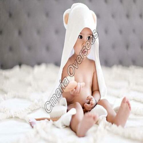 Cotton Multicolor Baby Hooded Towel