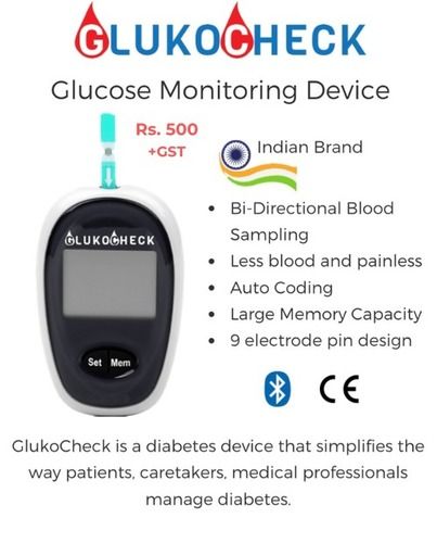 Evitalz Glukocheck Blood Glucose Meter Na