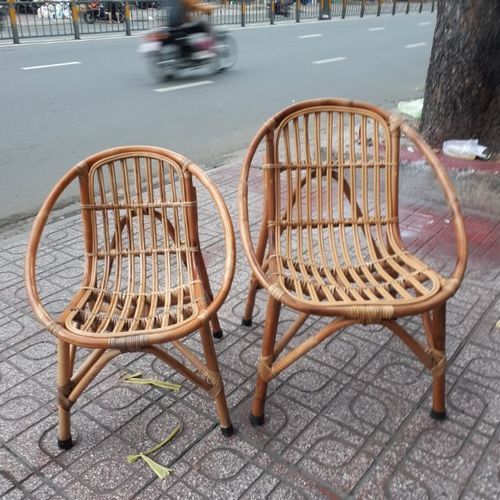 Handmade Rattan Wood Chair