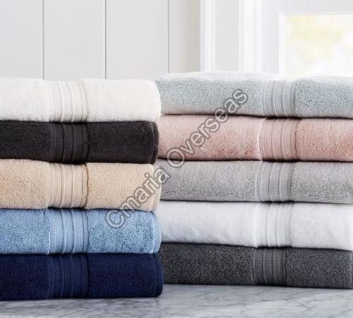 Multicolor Plain And Comfortable Terry Towels