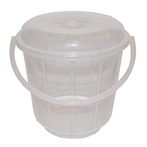 All Plastic Bucket With Lid