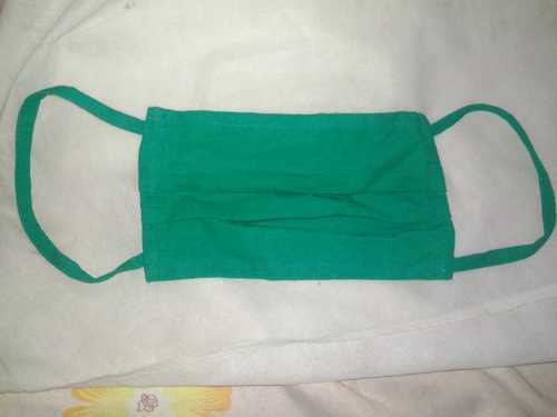 Reusable Green Cotton Face Mask