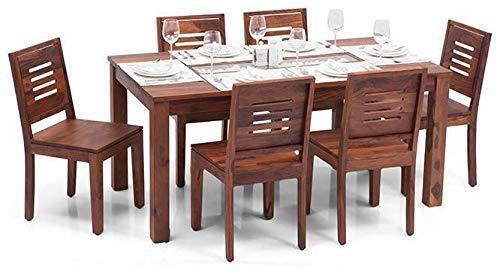 6 Seater Home Wooden Dining Table Set