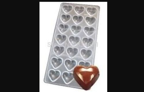 Heart Shape Chocolate Moulds Equipment Size: Vary