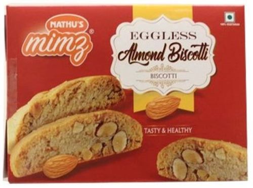 Mimz Eggless Almond Biscotti Cookies