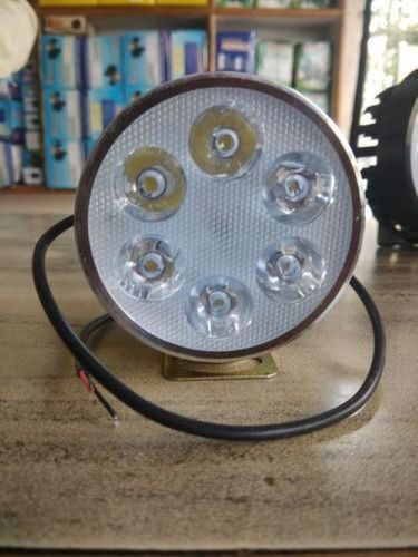 6 Led Round Bike Light Body Material: Aluminum Alloy