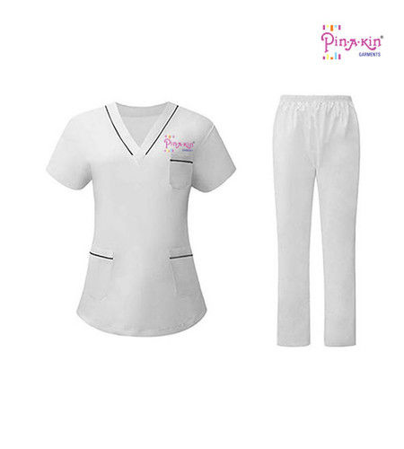 Half Sleeves Cotton Scrub Suit